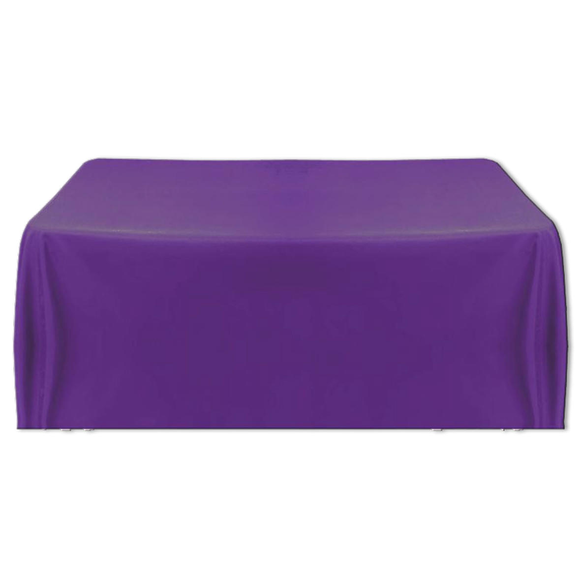 Tischdecke lila rechteckig cm Feier | Hochzeit 130x260 mieten Verleih