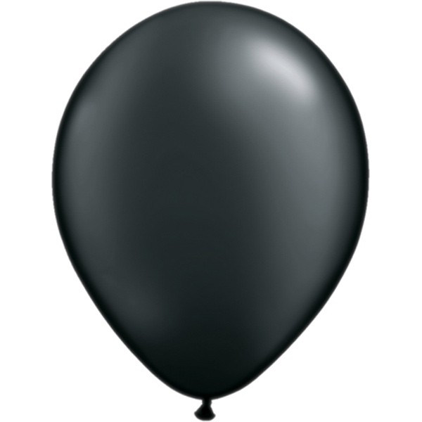 Helium-Luftballon 30cm schwarz